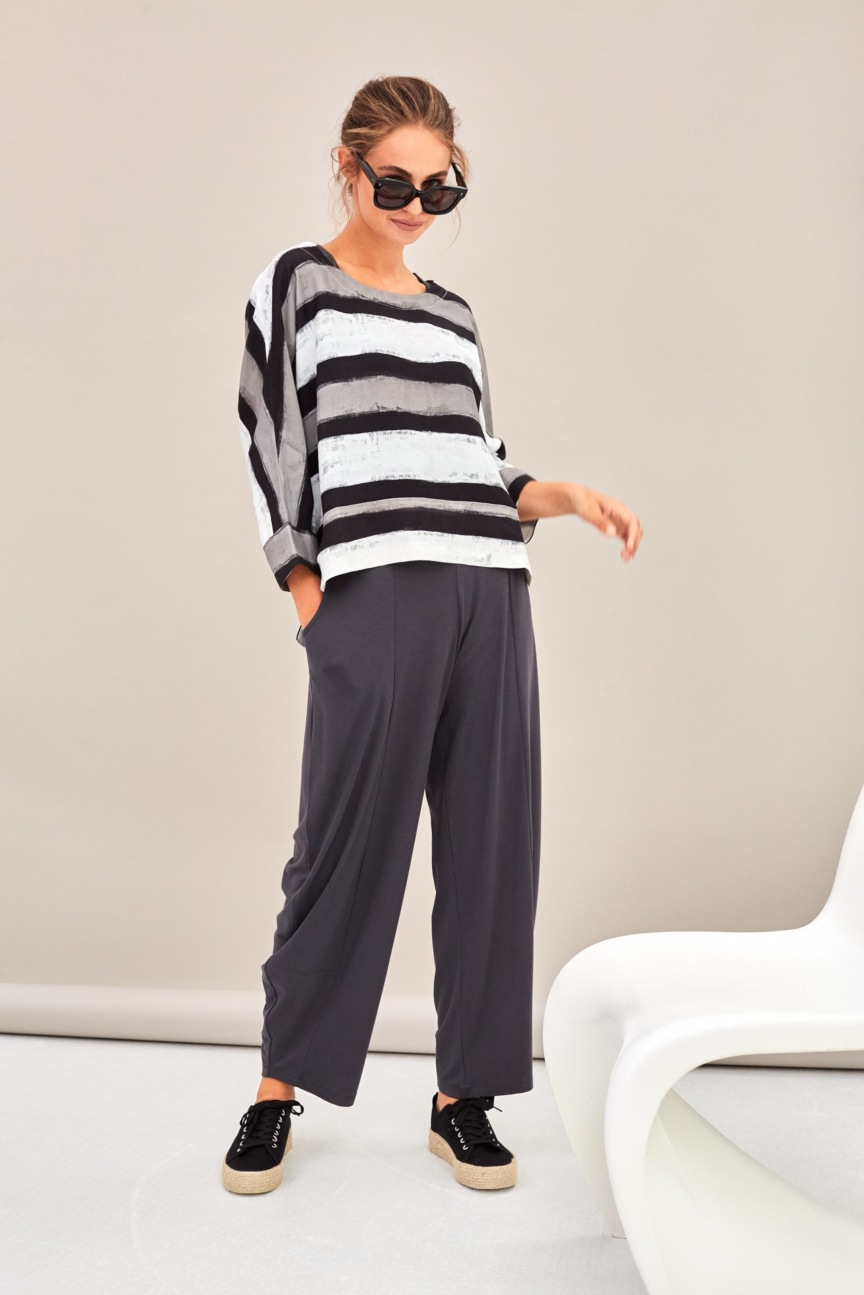NAYA NAS22120 Jersey Trouser