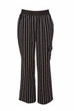 Naya NAS25174 Stripped trouser with side pocket detail