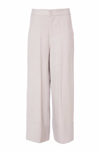 Naya NAS25307 Wide leg trouser with band at hem