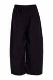 NAYA 26260 Balloon Shape Trouser With Side Pocket Black