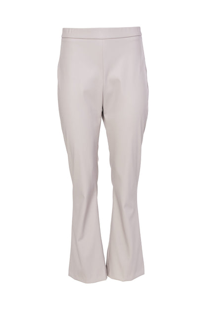 NAYA NAW23107  Leatherette Flare trouser