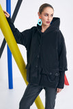 NAYA NAW23191 Puffa jacket contrast lining