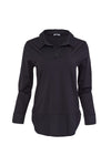 NAYA NAW24107 Jersey hem panel blouse