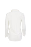 NAYA 25107 Jersey hem panel blouse