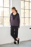 NAYA 25143 Drawstring waist Trousers Black