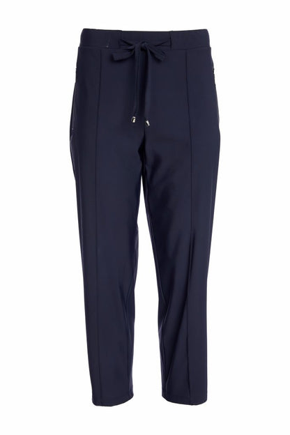 NAYA 25143 Drawstring waist Trousers Black