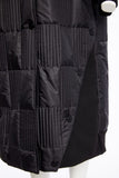 NAYA 201 Hooded coat with ribbed collar
