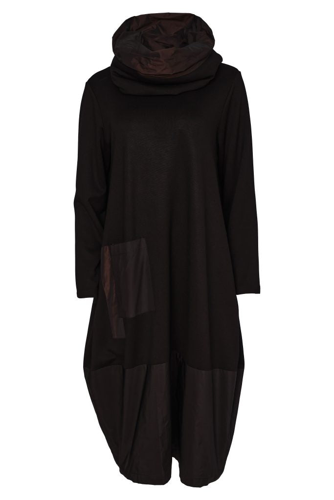 Naya NAW26164 Dress With Metal Sections And Neckpiece