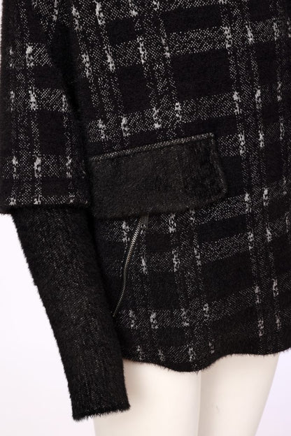 Naya NAW26221 Check Jacket With Contrast Pocket And Cuff Detail