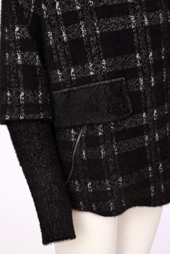 Naya NAW26221 Check Jacket With Contrast Pocket And Cuff Detail