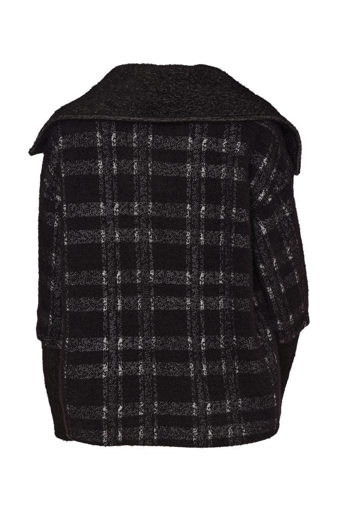 Naya NAW26221 Check Jacket With Contrast Pocket And Cuff Detail