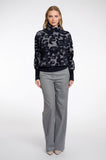 Rino & Pelle Naura Grey Black leopard