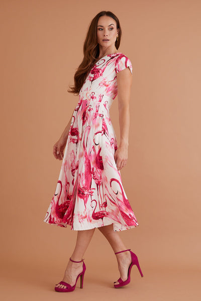 REBECCAR ROADES Nora Midi Dress