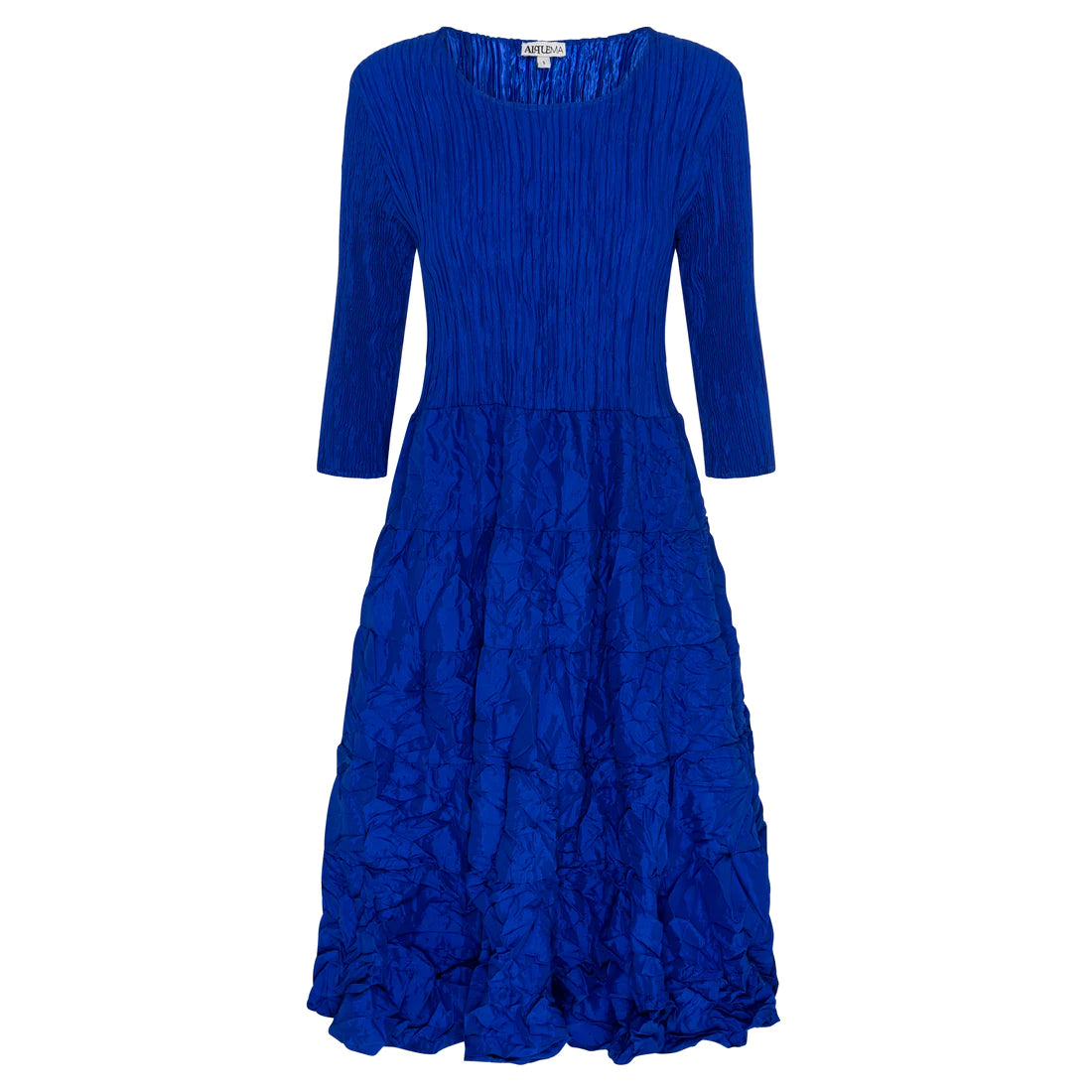 ALQUEMA 3/4 Sleeved frill Dress