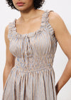 FRNCH Louisiana beige dress
