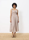 FRNCH Louisiana beige dress
