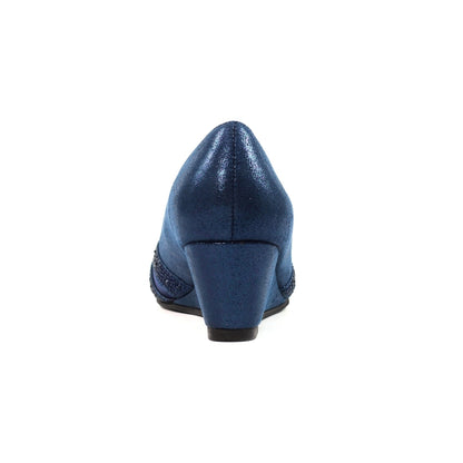 Lunar Adriana wedge Navy