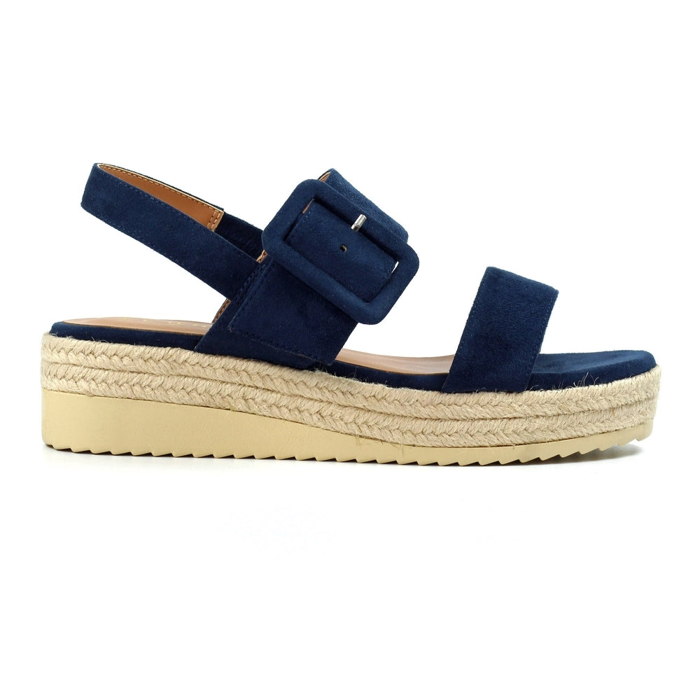 Lunar Amelia wedge sandal Blue