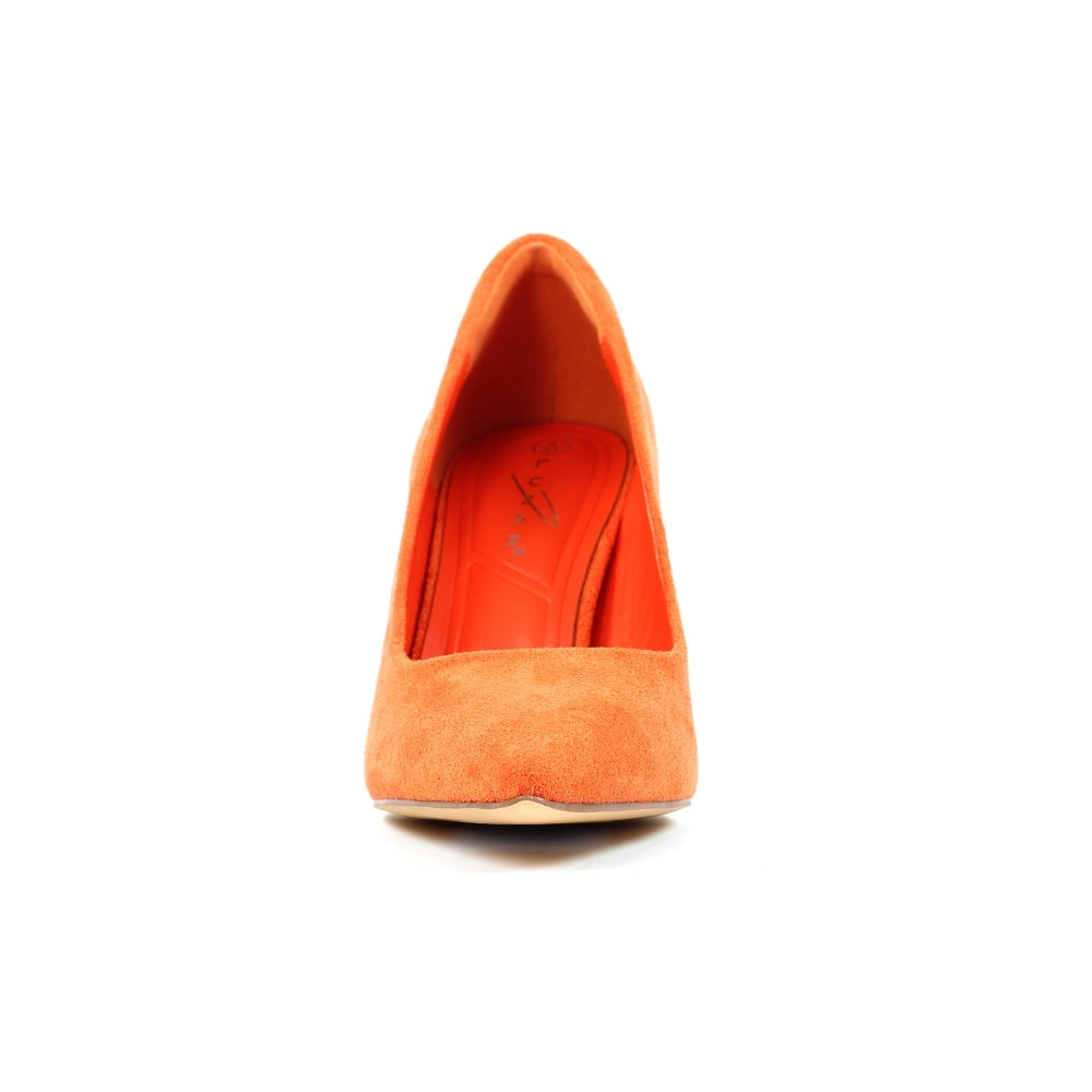 Lunar Amy orange court shoe