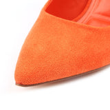 Lunar Amy orange court shoe