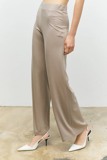 BIZE Basic trouser  taupe