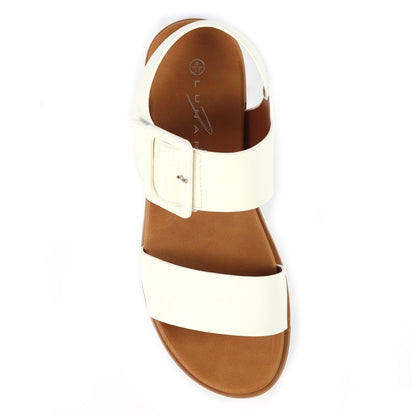 Lunar Cher sandal  WHITE