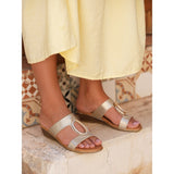 Lunar claudia Mule sandal GOLD