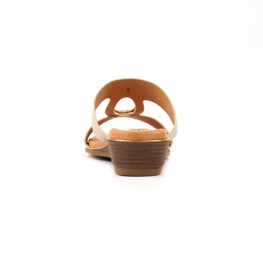 Lunar claudia Mule sandal GOLD