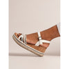 Lunar Donna wedge sandal WHITE