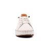 Lunar Faith leather plimsole  WHITE