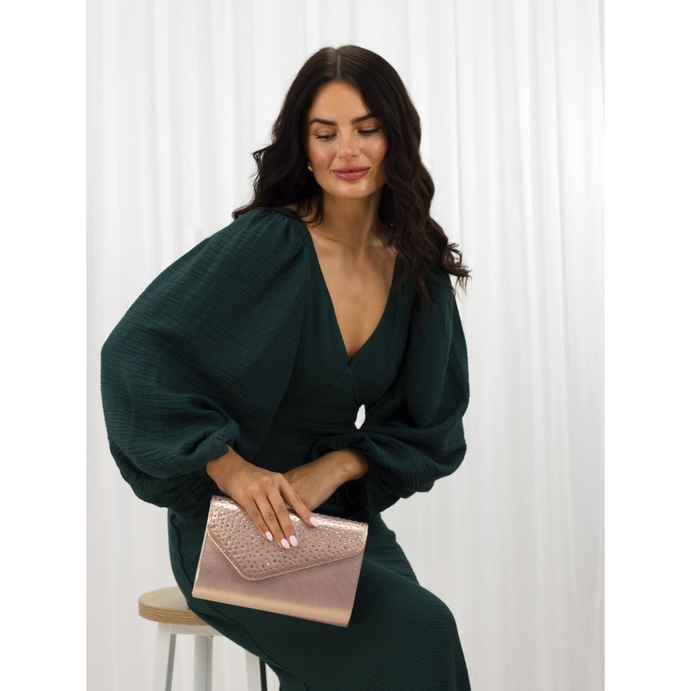 Lunar  Francesca handbag  Rose gold
