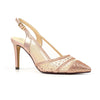 Lunar Francesca sling-back Rose gold