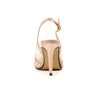 Lunar Francesca sling-back Rose gold