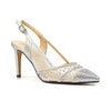 Lunar Francesca sling-back Silver