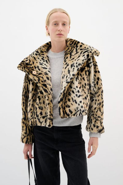 Inwear YobaIW  Faux Fur jacket Leo fur