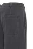 ICHI IHKATE DENIM PA2 Barrel leg trouser Dark grey
