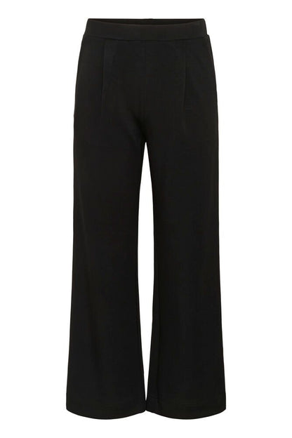 Soaked in Luxury SLMarigold Black Pants
