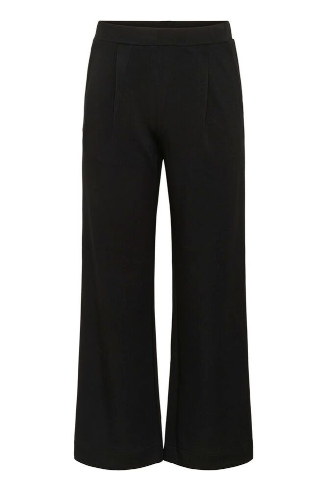 Soaked in Luxury SLMarigold Black Pants