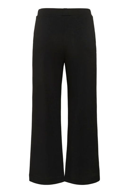 Soaked in Luxury SLMarigold Black Pants