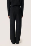 Soaked in Luxury SLMarigold Black Pants