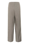 Soaked in Luxury SLLilu Corinne Wide Long Pants Grey Melange