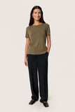 Soaked in Luxury SLColumbine Crew-neck t-shirt