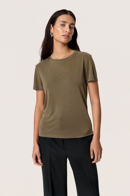 Soaked in Luxury SLColumbine Crew-neck t-shirt