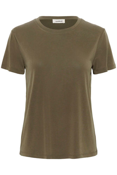 Soaked in Luxury SLColumbine Crew-neck t-shirt