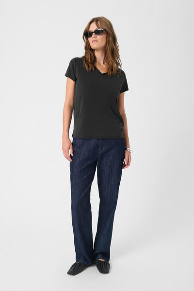 Soaked in Luxury SLColumbine V-neck t-shirt