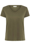 Soaked in Luxury SLColumbine V-neck t-shirt