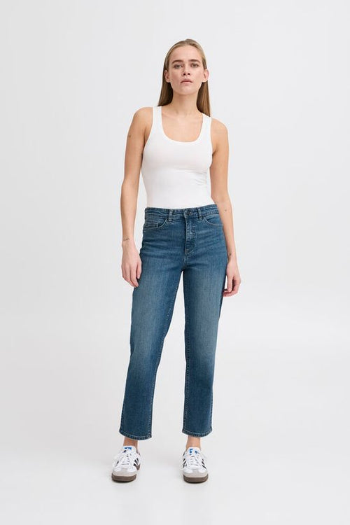 ICHI IHTWIGGY RAVEN Jeans-Mid blue