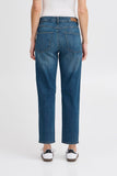 ICHI IHTWIGGY RAVEN Jeans-Mid blue