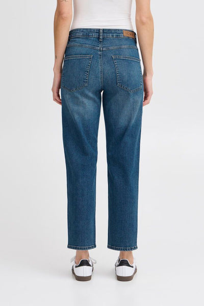 ICHI IHTWIGGY RAVEN Jeans-Mid blue