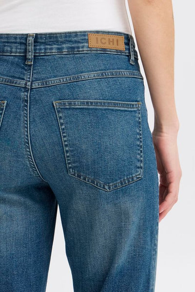ICHI IHTWIGGY RAVEN Jeans-Mid blue